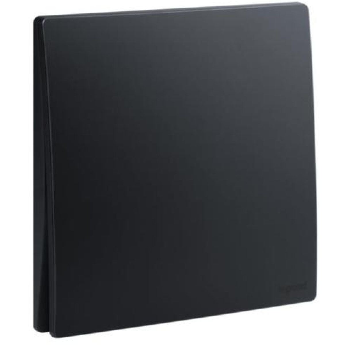 Legrand Mallia Senses 2810 01 MB 單位雙控開關 (子夜黑)